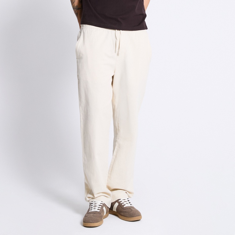 Linen blend pants "Ludvig" Light Beige